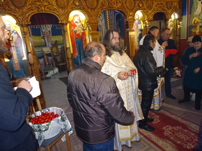 Read more about the article Васкрс у храму Светог Вазнесења Господњег