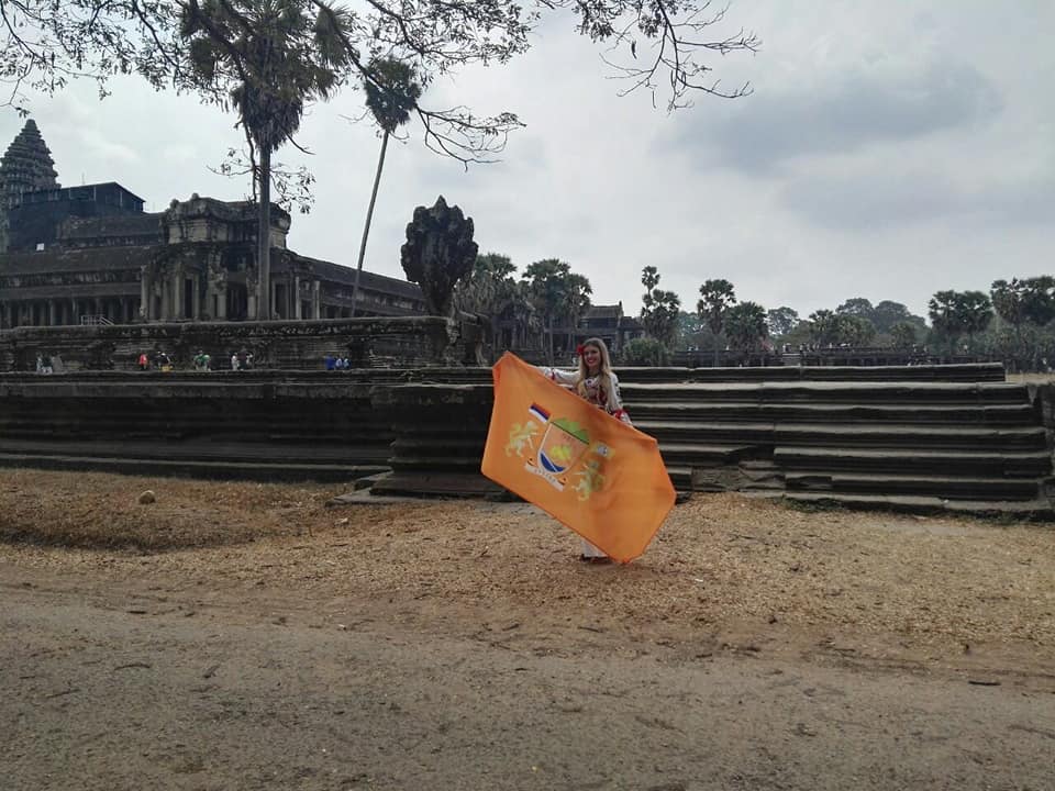 Read more about the article Bravo za Tamaru – tako se voli svoj grad! Zastava Kučeva u Kambodži !