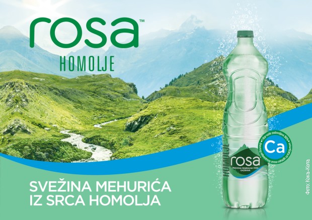 Роса Хомоље – нови тржишни бренд Кока Коле