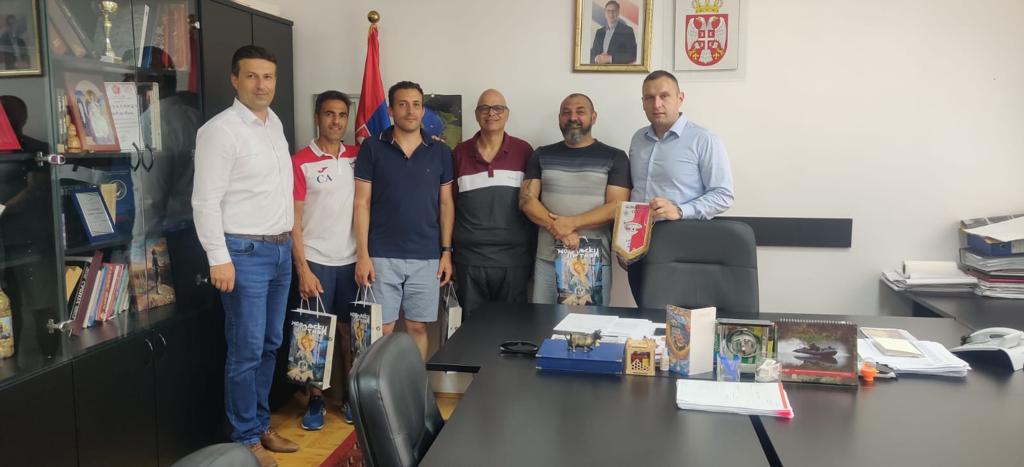 Read more about the article Пријем за делегацију Академије фудбала Балзан са Малте
