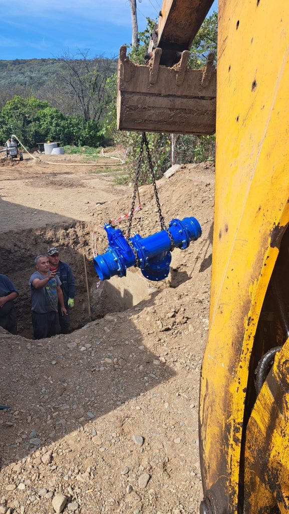 ЈКП „Кучево“ – изградња нове водоводне линије са машинском опремом