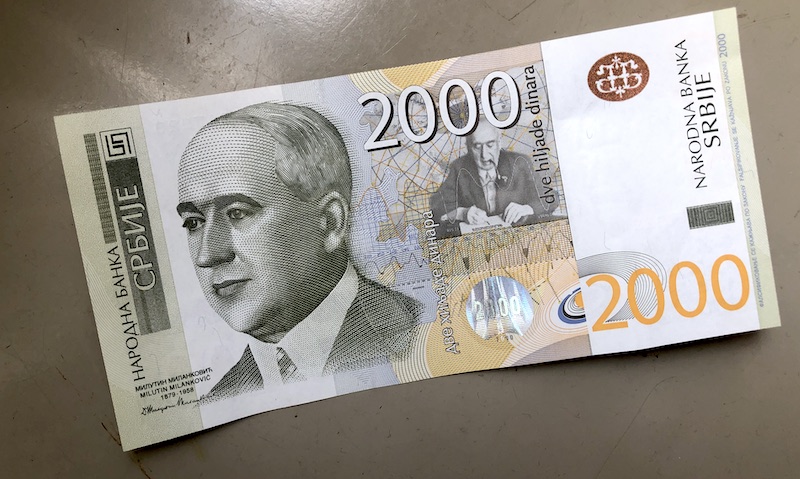 Новчанице од 2.000 динара најчешћи фалсификати