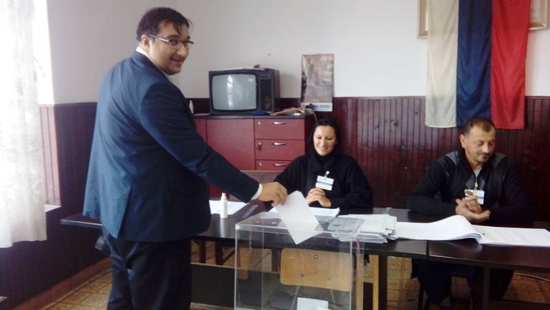 Read more about the article Носилац листе „Власи за Србију“, Новица Јаношевић, гласао у Каони