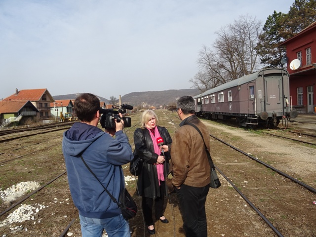 Read more about the article РТС снима емисију о поновном успостављању железничког саобраћаја