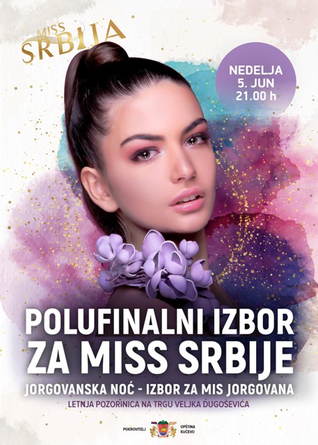 1. slanje Miss Srbije Poster