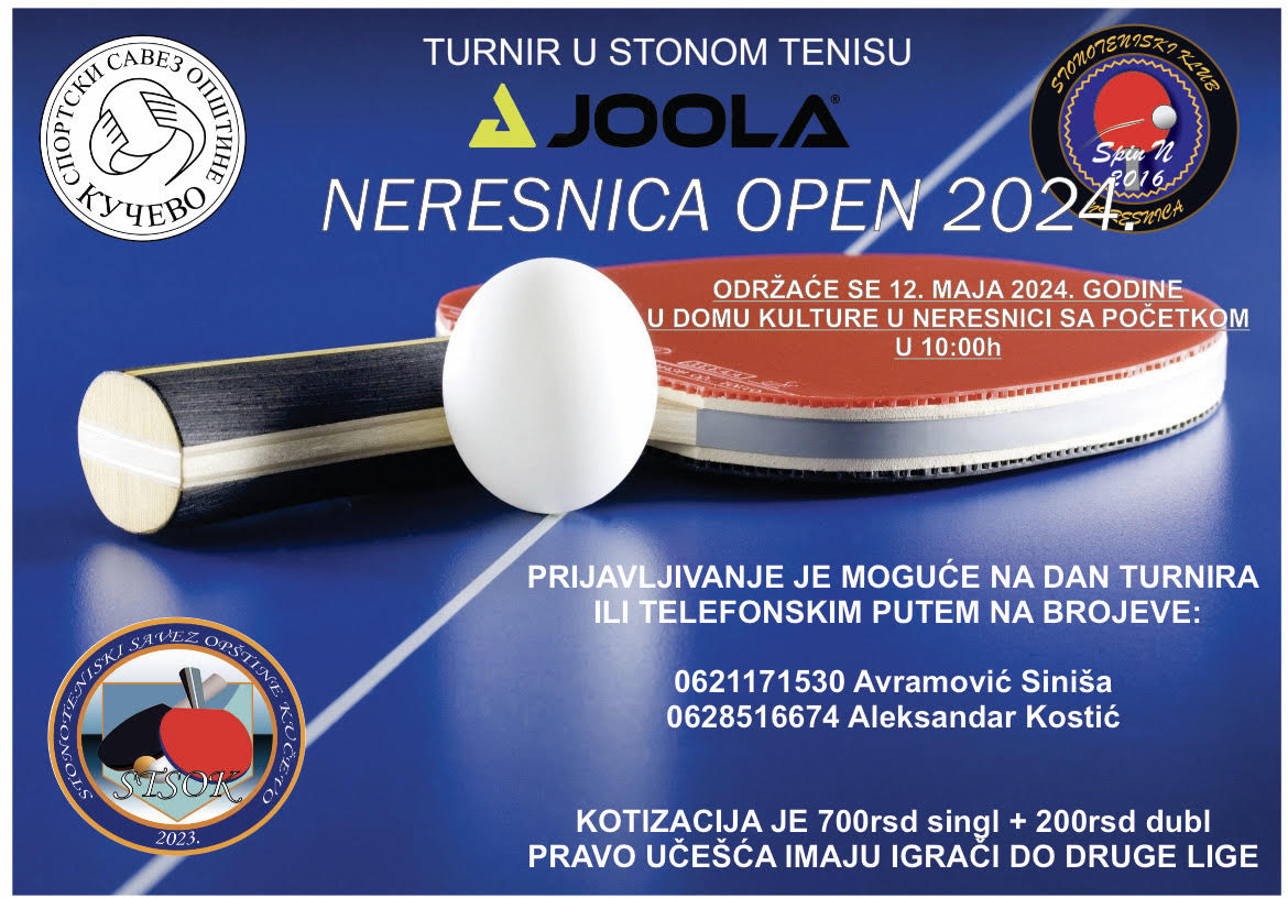 Read more about the article Стонотениски завршни турнир „Нересница Опен 2024“