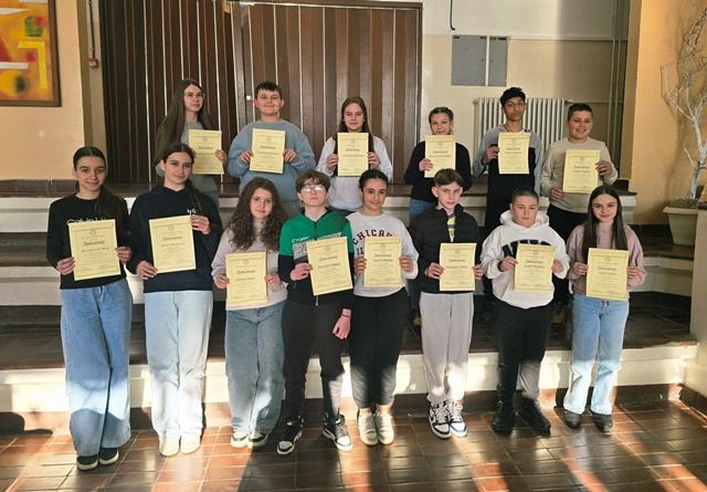 Read more about the article Одржано Општинско такмичење из српског језика и језичке културе