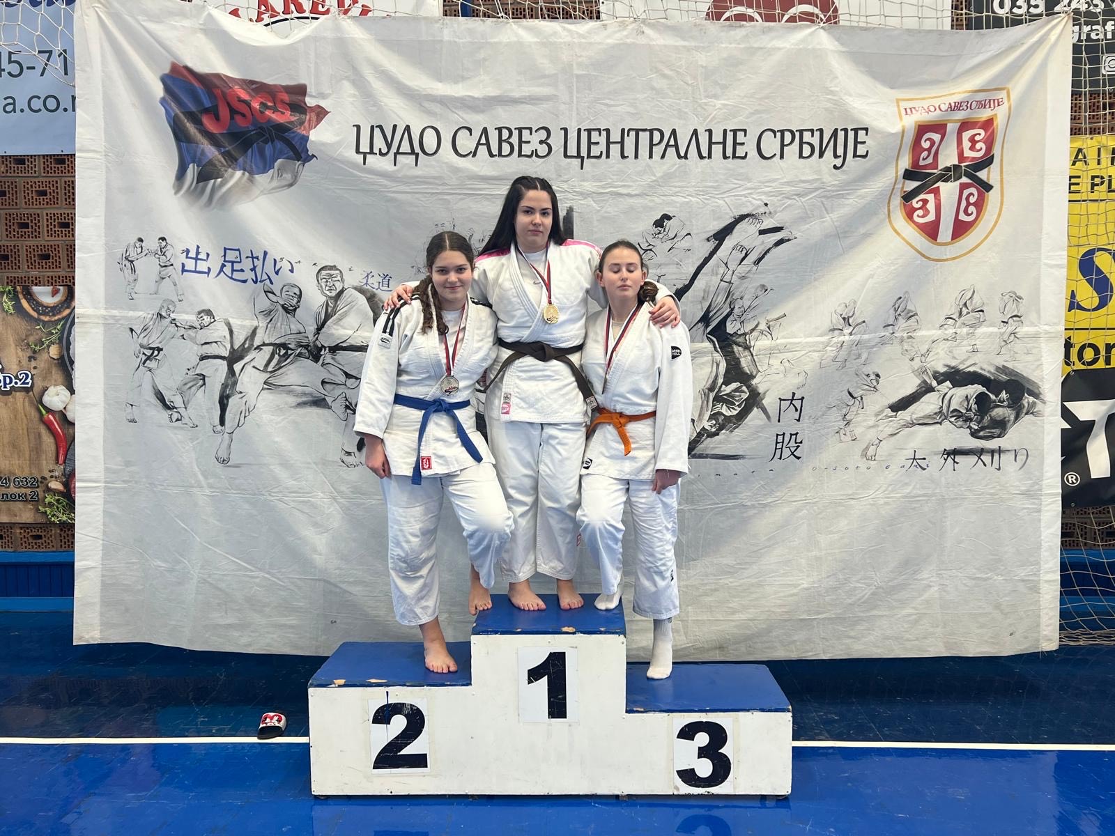 Read more about the article Магдалена и Хелена сјајне на Кадетском првенству Централне Србије у Јагодини