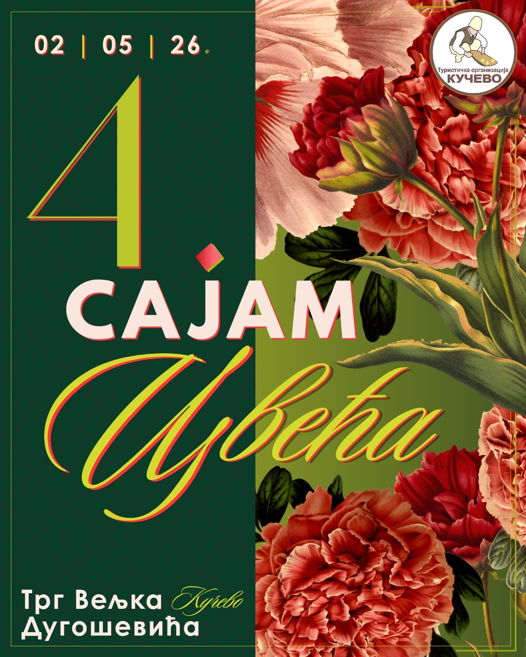 Read more about the article Четврти Сајам цвећа у Кучеву 2. маја: Лепота природе у служби хуманости