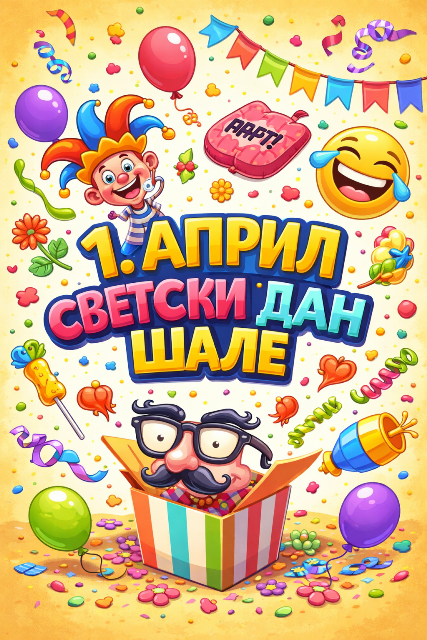 Read more about the article 1. април – Светски дан шале: Дан када је смех обавезан