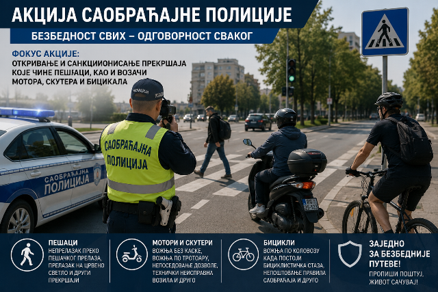Read more about the article МУП апелује на опрез: Почиње шеста велика акција контроле саобраћаја у Србији