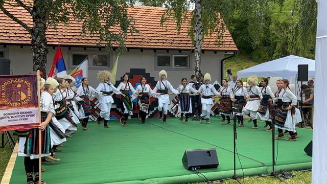 Read more about the article Старији дечји фолклорни ансамбл Центра за културу Кучево наступио на фестивалу у Бољевцу