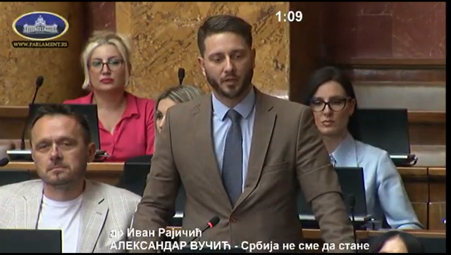 Read more about the article (ВИДЕО) ДР РАЈИЧИЋ У СКУПШТИНИ: Као лекар и посланик знам да је уређено судство темељ сигурности за све грађане