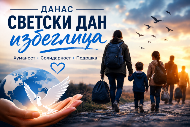 Read more about the article Данас је Светски дан избеглица